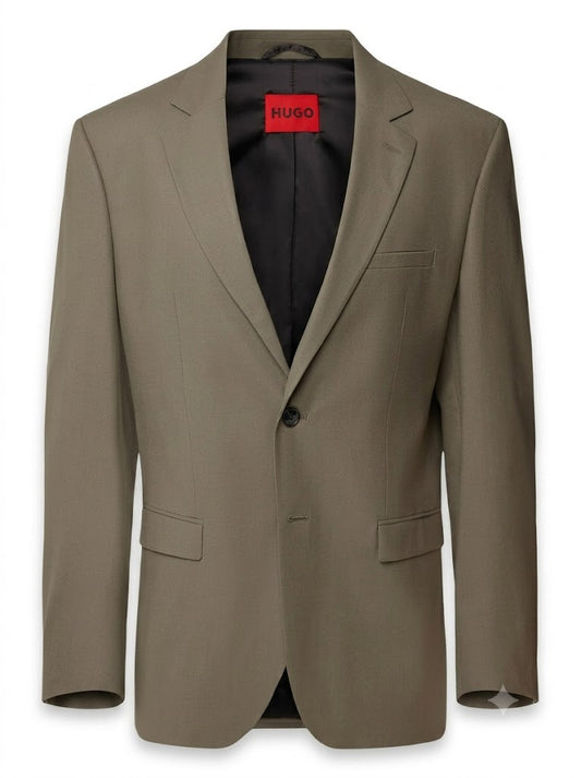 Olive wool blazer