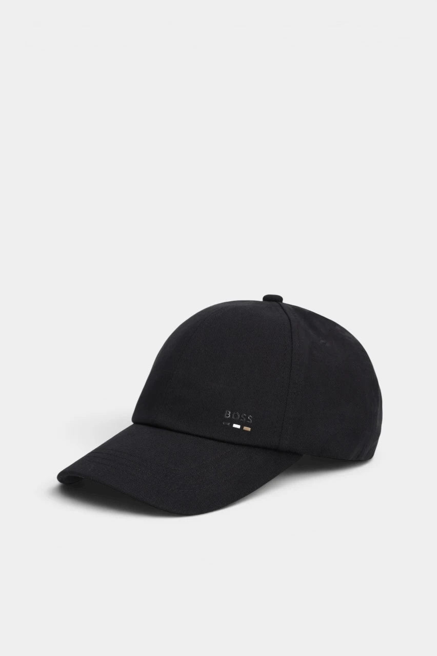 Black cap with UV protection