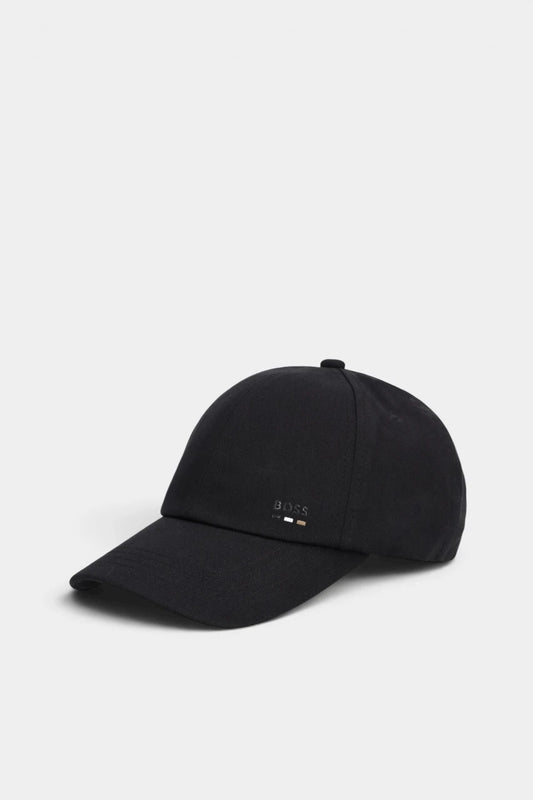 Black cap with UV protection