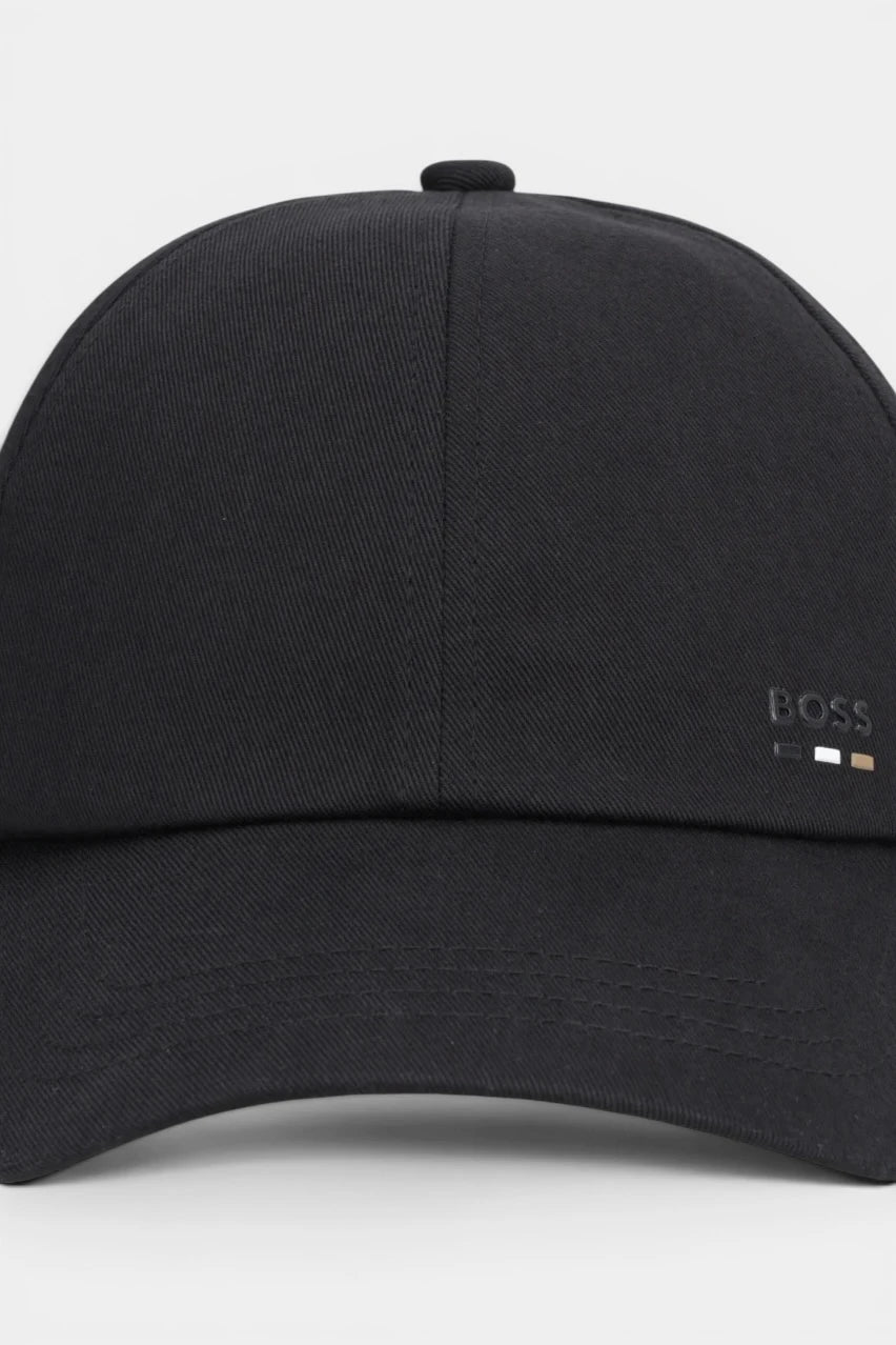 Black cap with UV protection