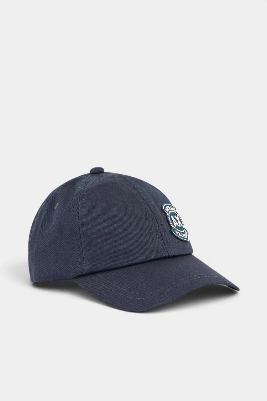 Dark blue cotton cap