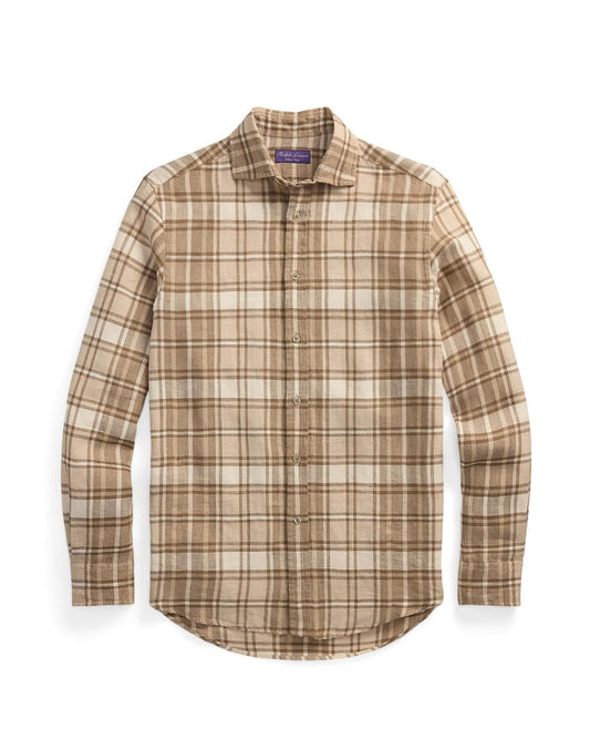 Linen and cotton shirt