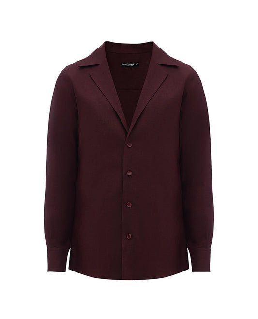 Burgundy shirt