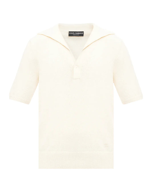 Embroidered polo shirt