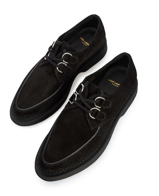 Teddy Suede Derbies